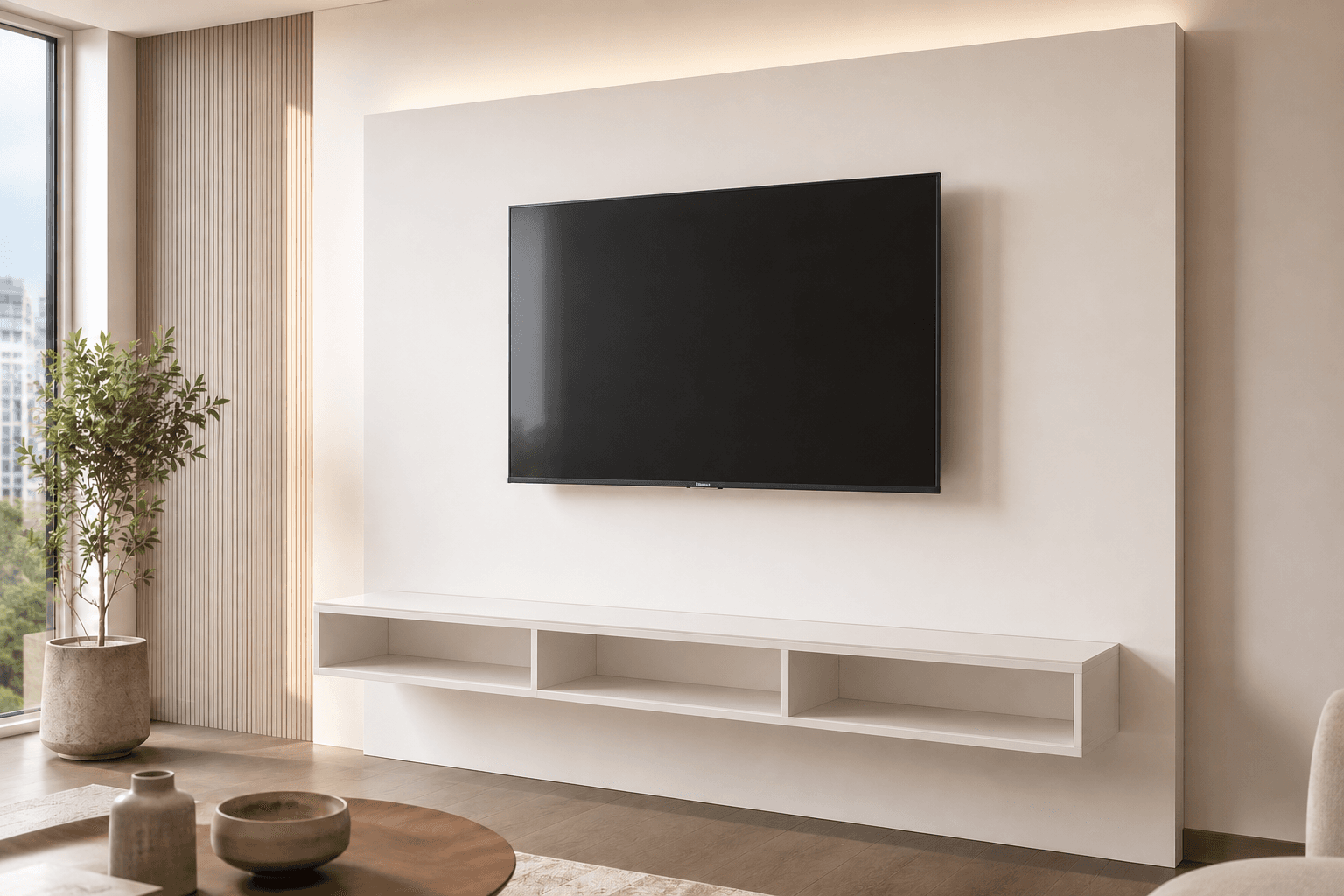 Mueble de tv aereo basico sin nada